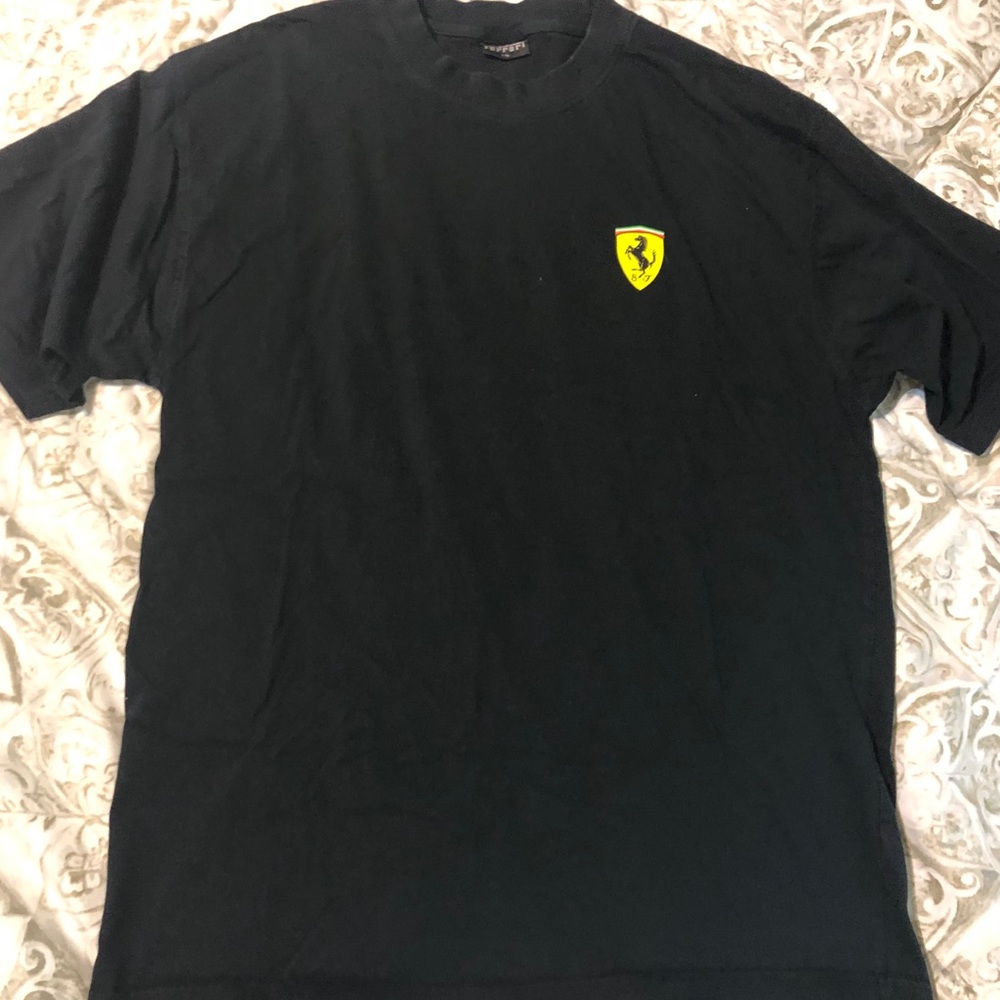 Men’s Black Ferrari T-shirt